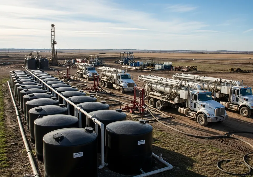 Oilfield Fracturing Flowback Fluid